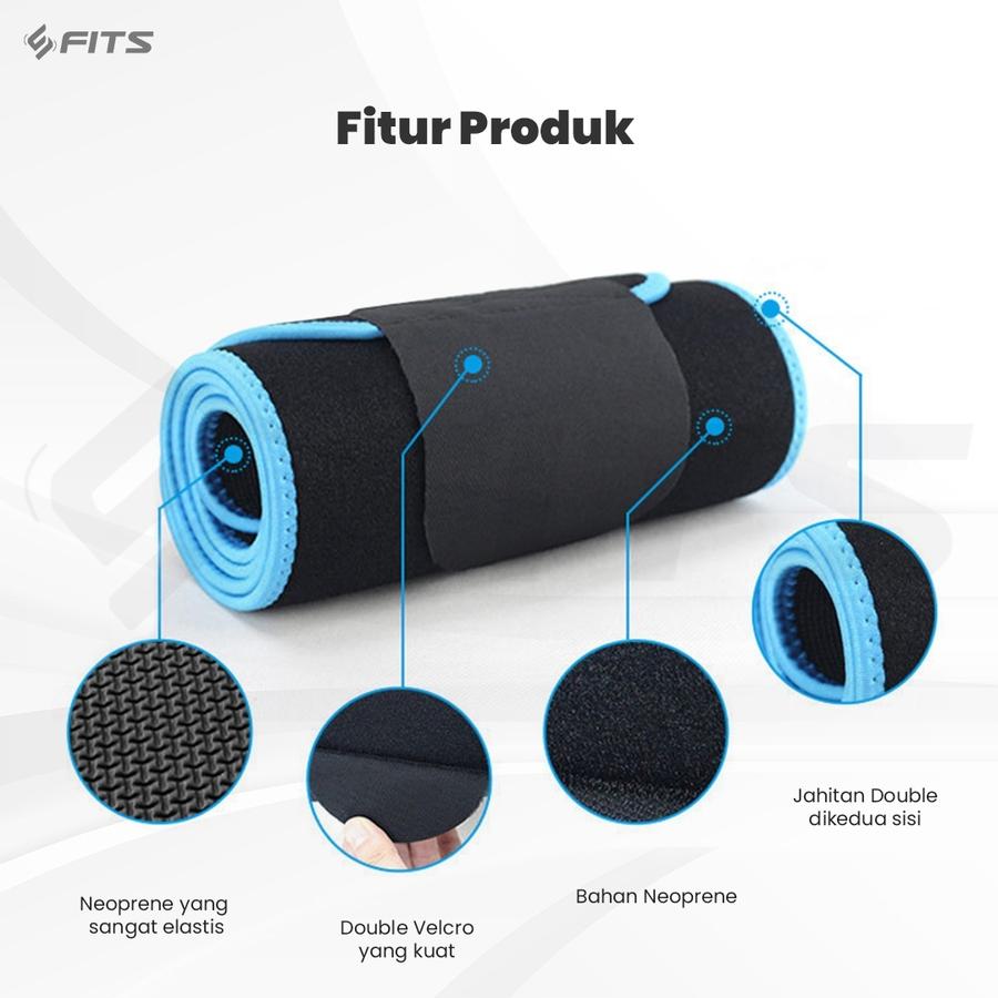 FITS Basic Sweat Waist Trimmer Belt